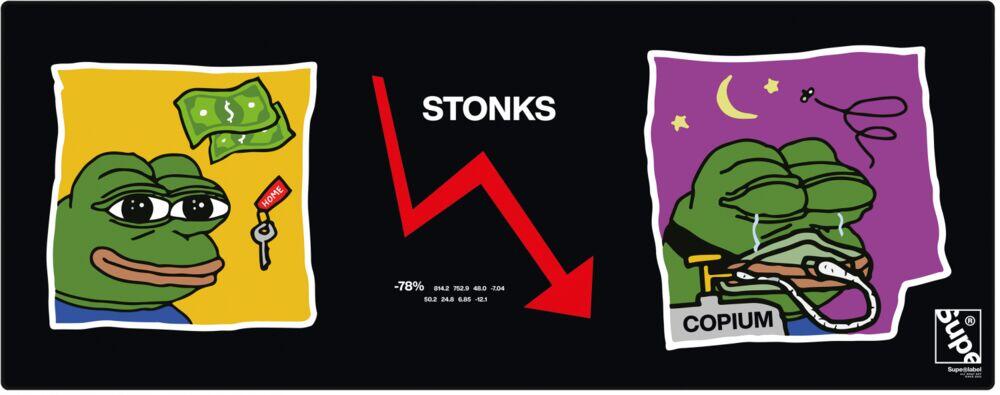 SUPE® musematte Stonks