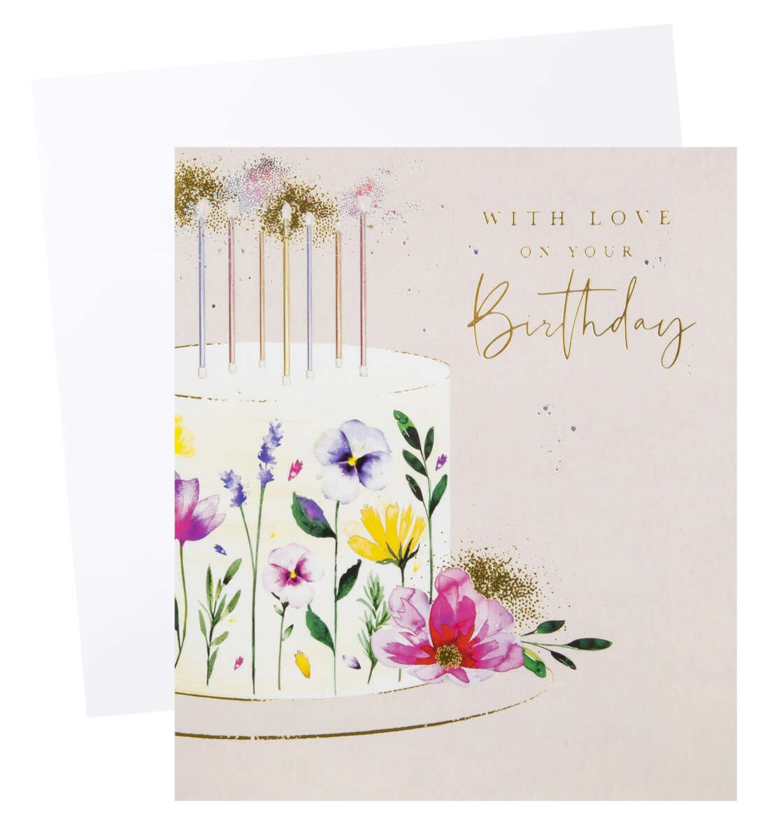 Kort With love on your birthday