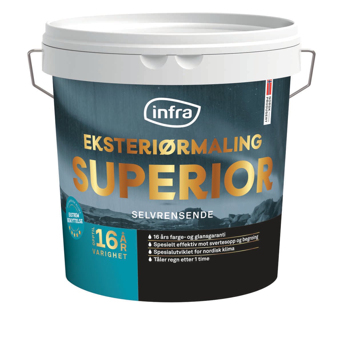 Infra Superior selvrensende eksteriørmaling