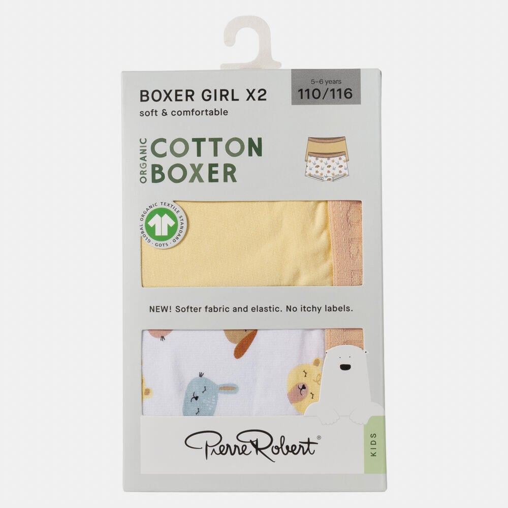 Pierre Robert Cotton Boxer 2-pk barn