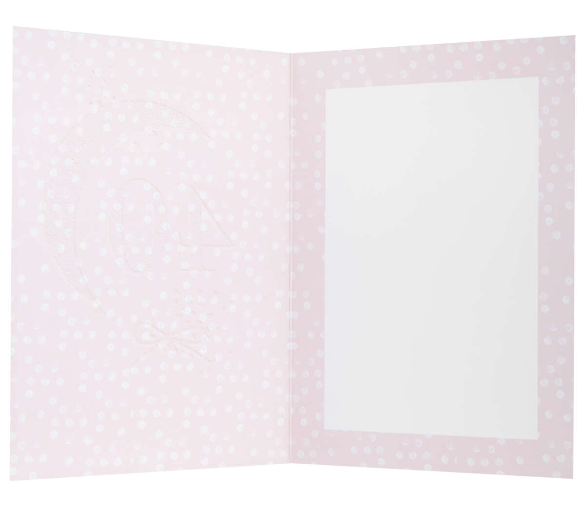 Kort 30 år Rosa/gull