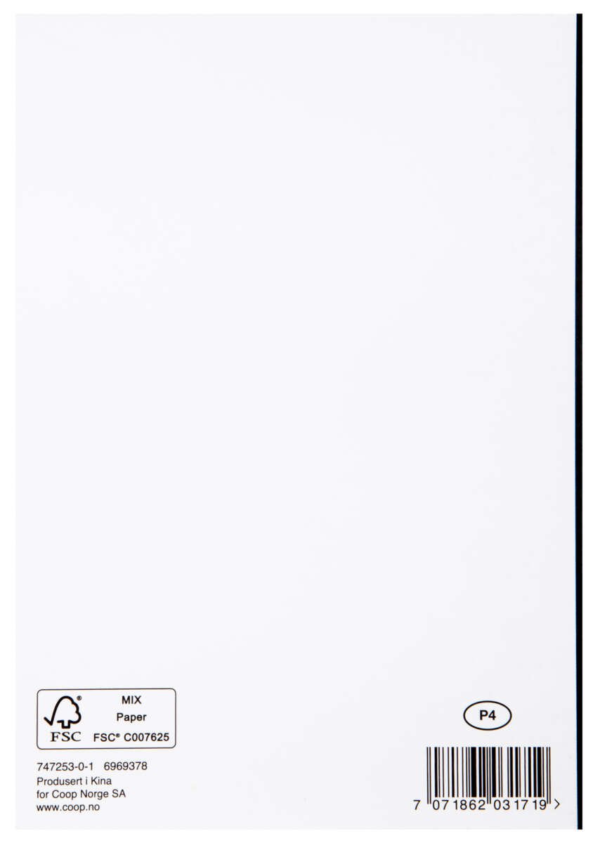 Kort 40 år Sort/gull