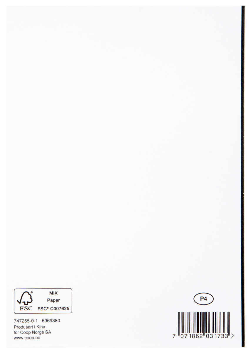 Kort 50 år Sort/gull