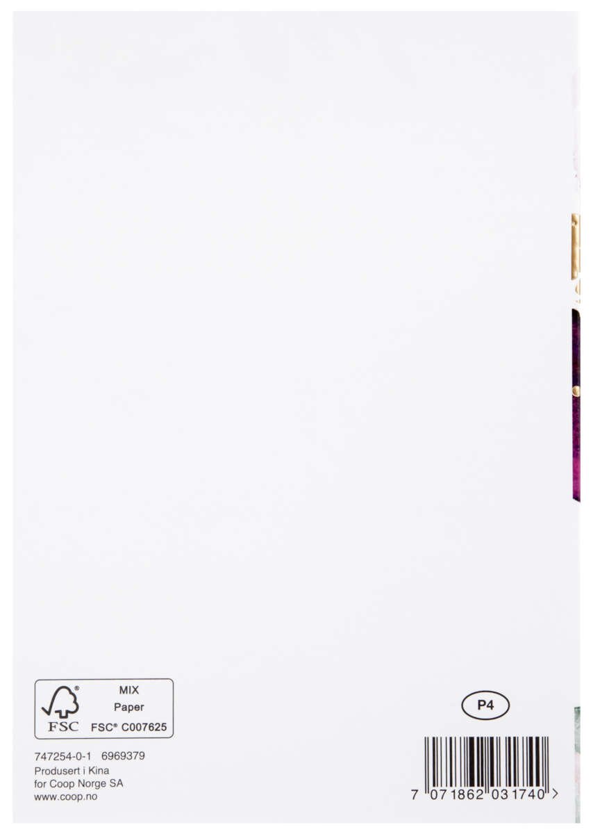 Kort 50 år Gratulerer med dagen