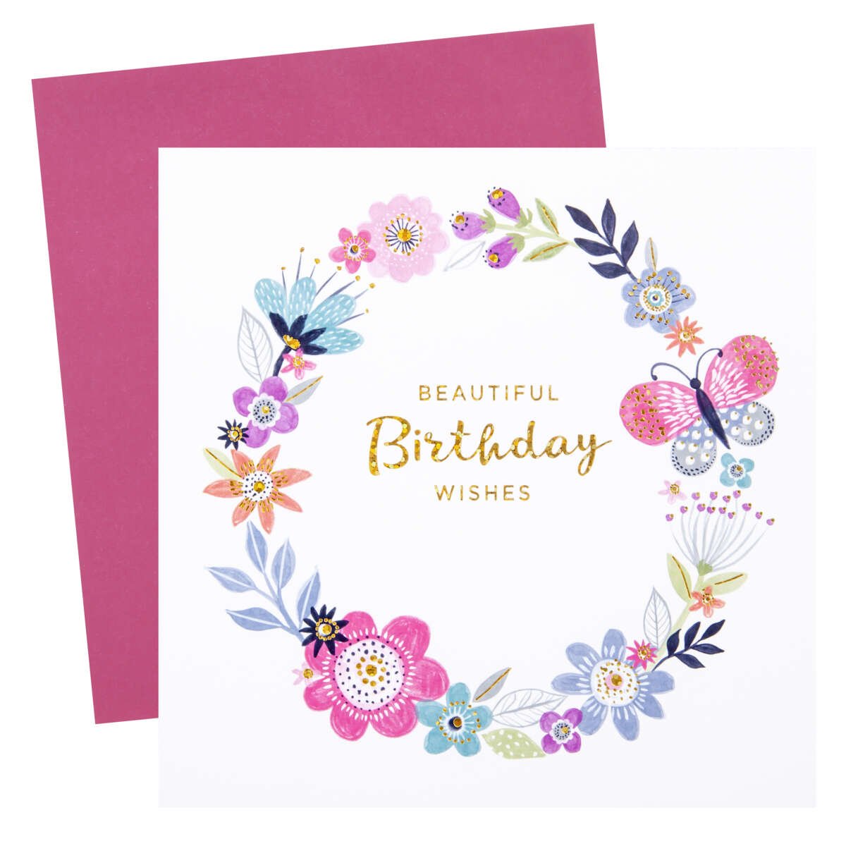 Kort Beautiful birthday wishes