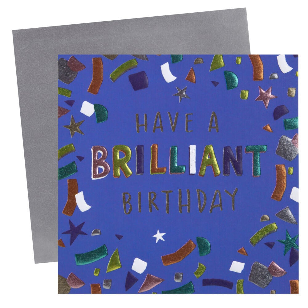 Kort Have a brilliant birthday