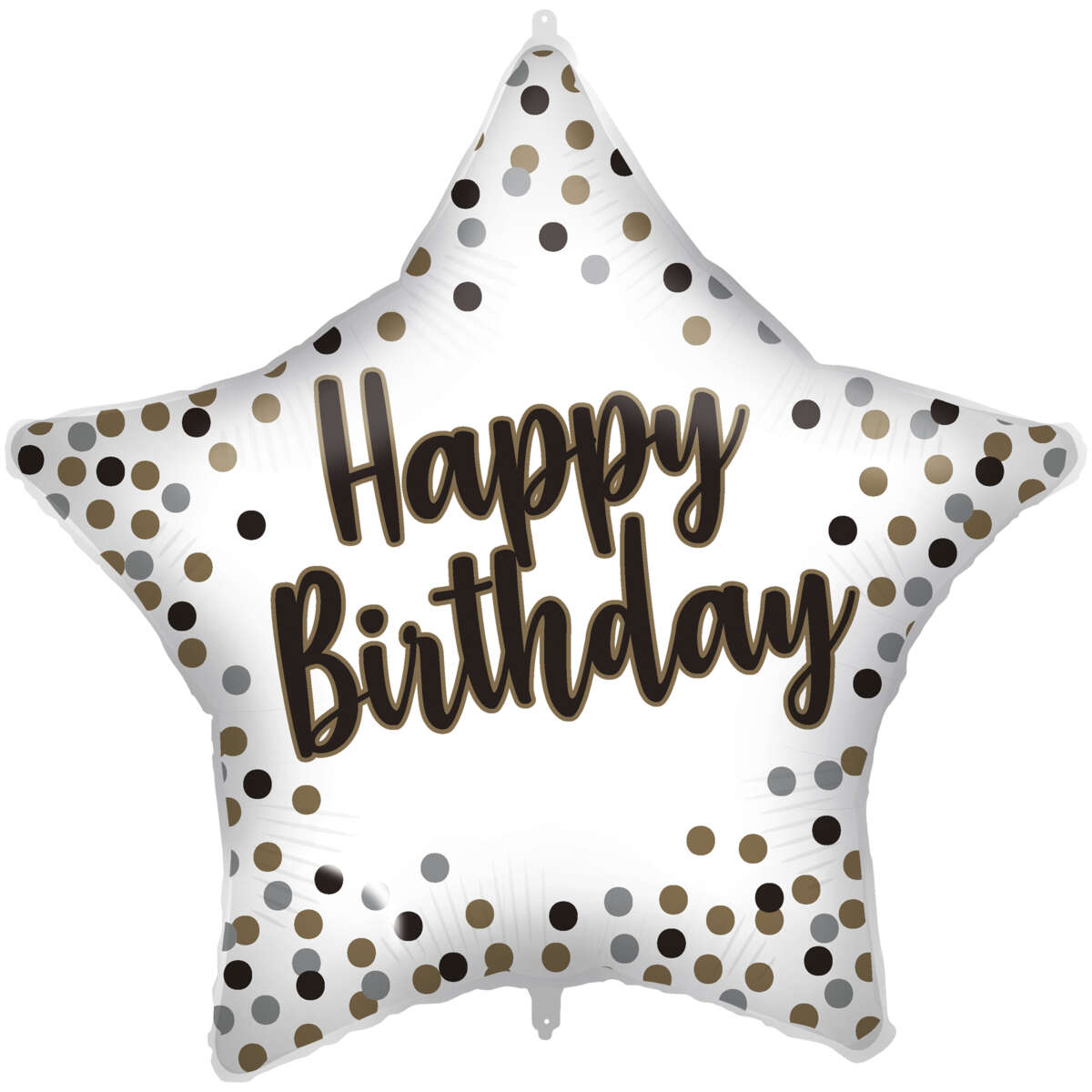 Folieballong Happy Birthday ø: 46 cm