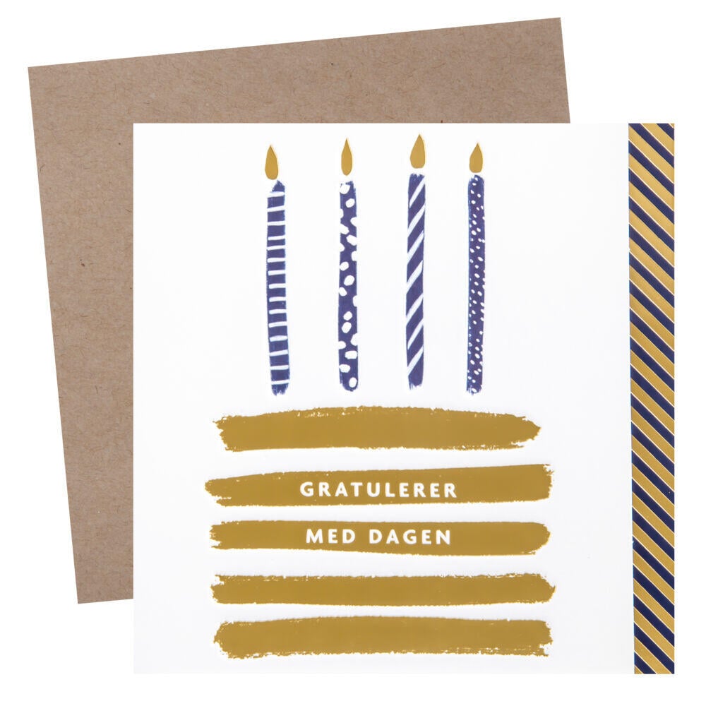 Kort Gratulerer med dagen