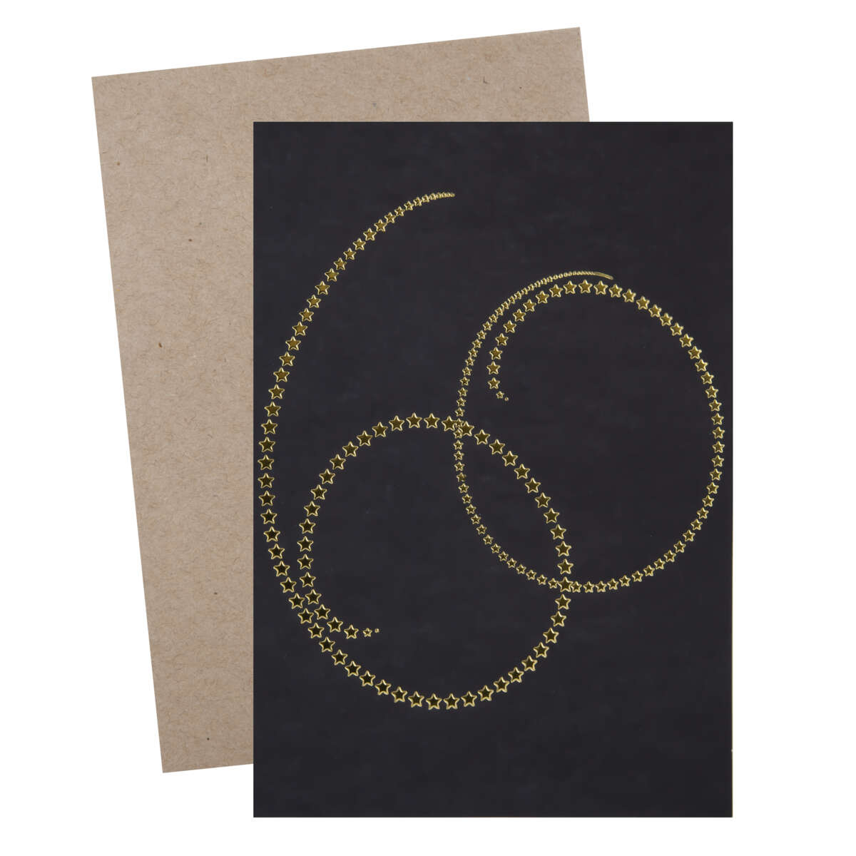 Kort 60 år Sort/gull