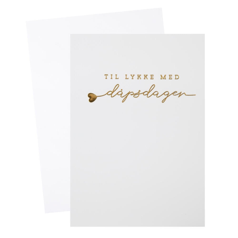 Kort Til lykke med dåpsdagen