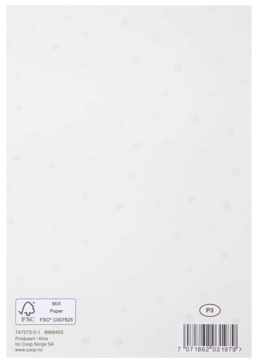 Kort Til lykke med dåpsdagen