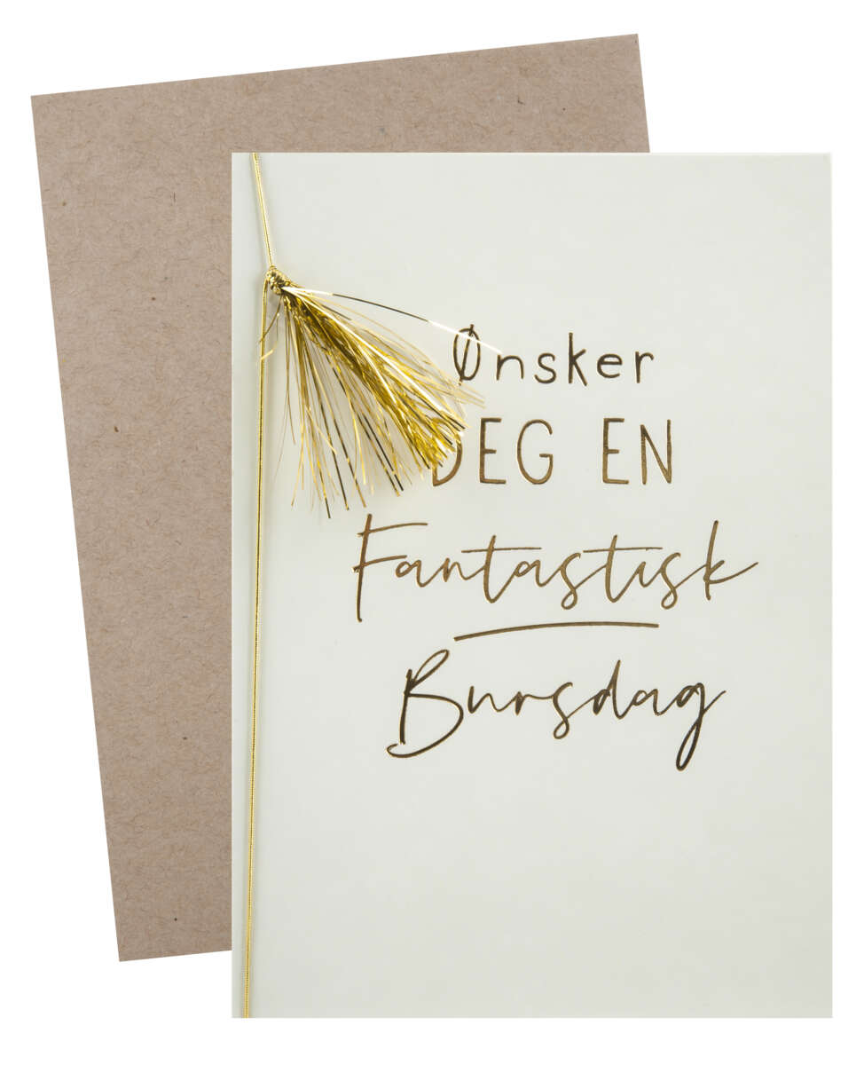 Kort Fantastisk bursdag