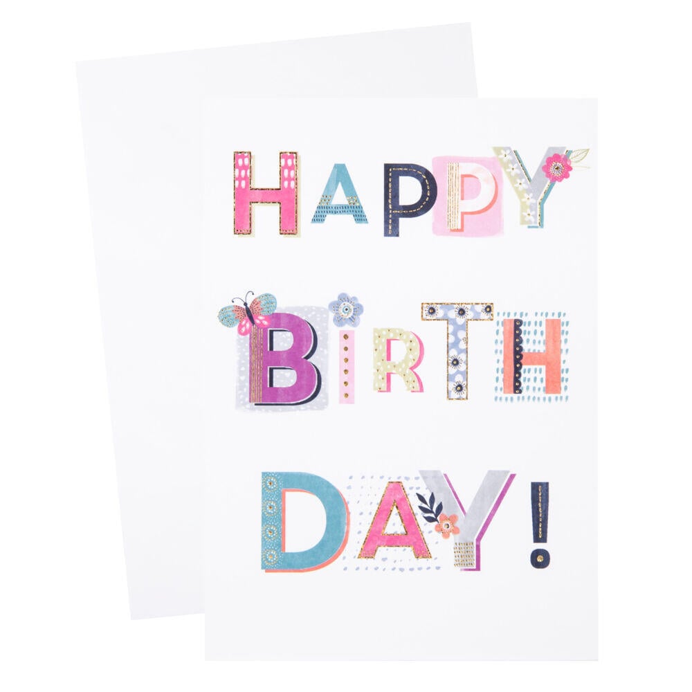 Kort Happy birthday