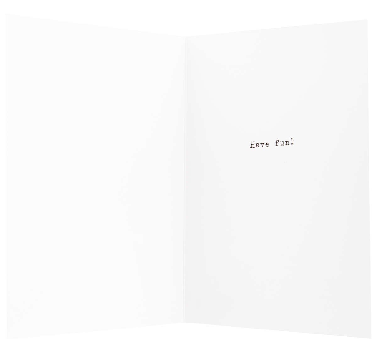 Kort Gratulerer! Hot Chick