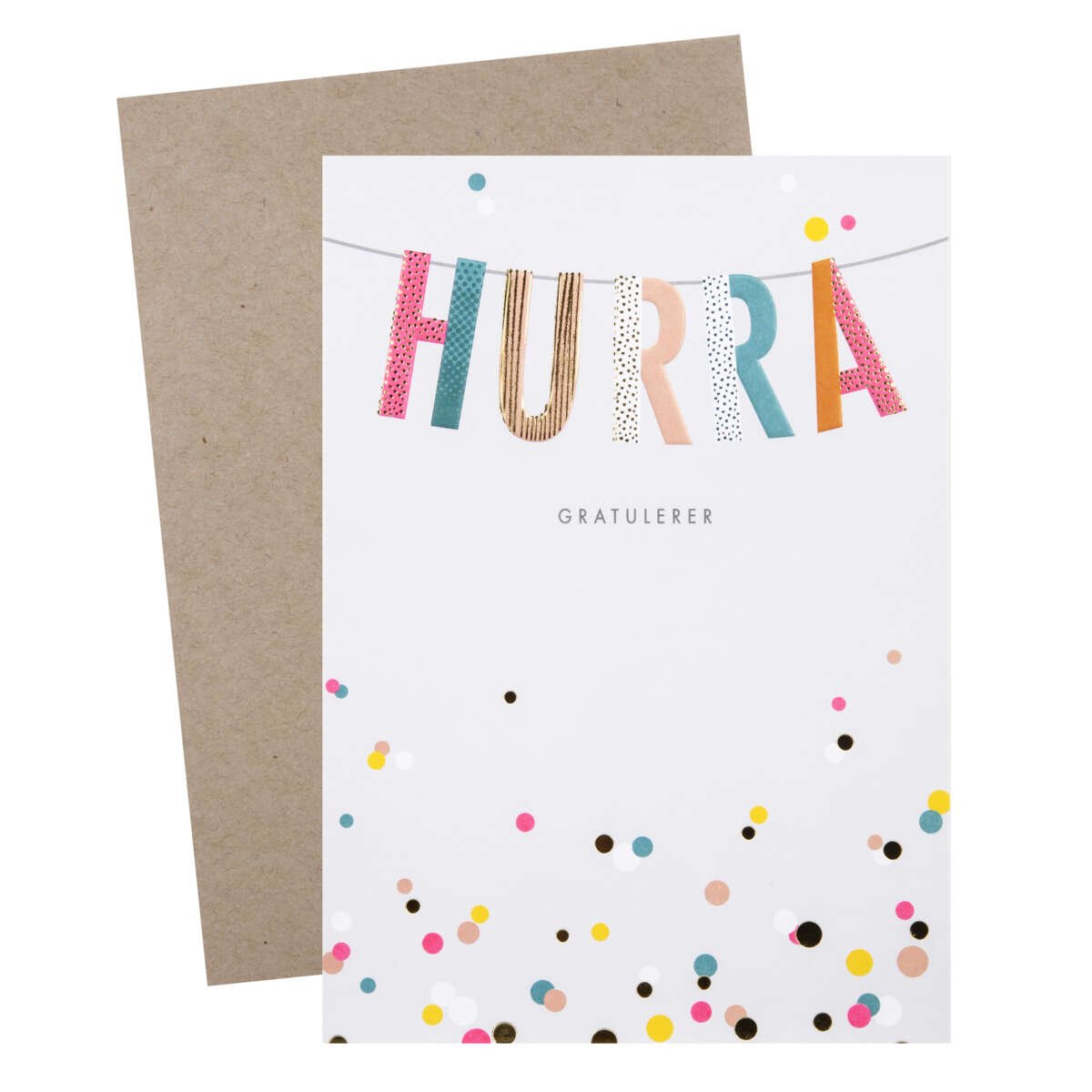 Kort Hurra Girlander