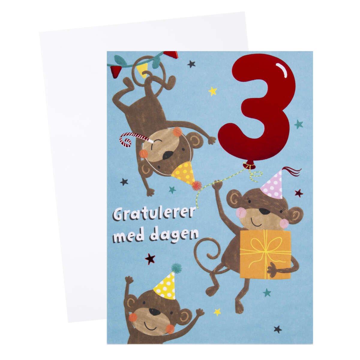 Kort 3 år Apekatter