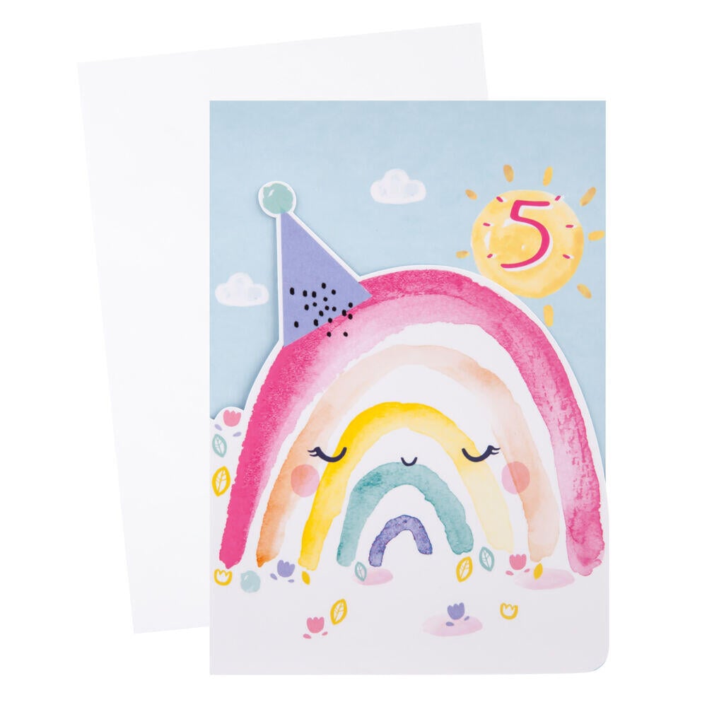 Kort 5 år Regnbue