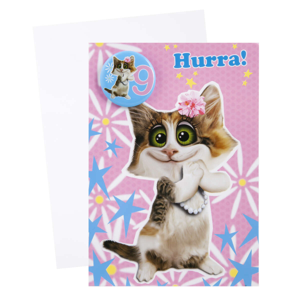 Kort 9 år Søt katt