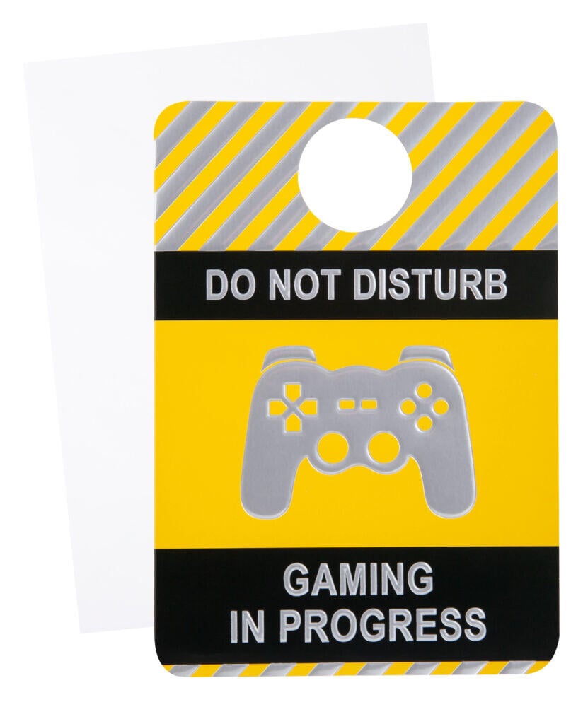 Kort Do not disturb - gaming in progress