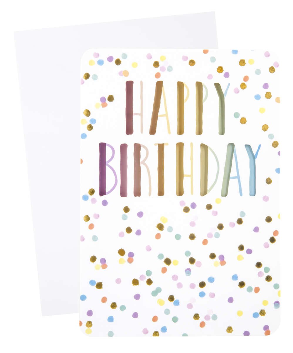 Kort Happy Birthday!