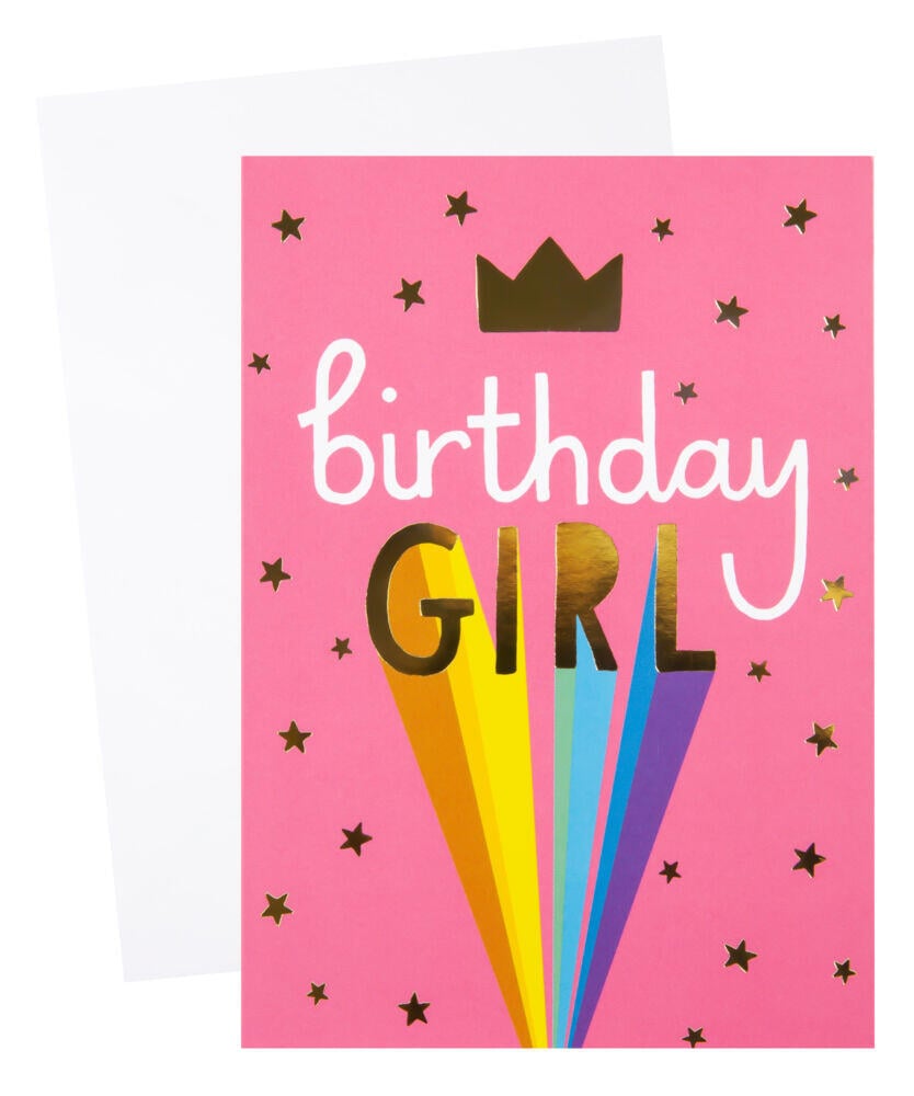 Kort Birthday Girl