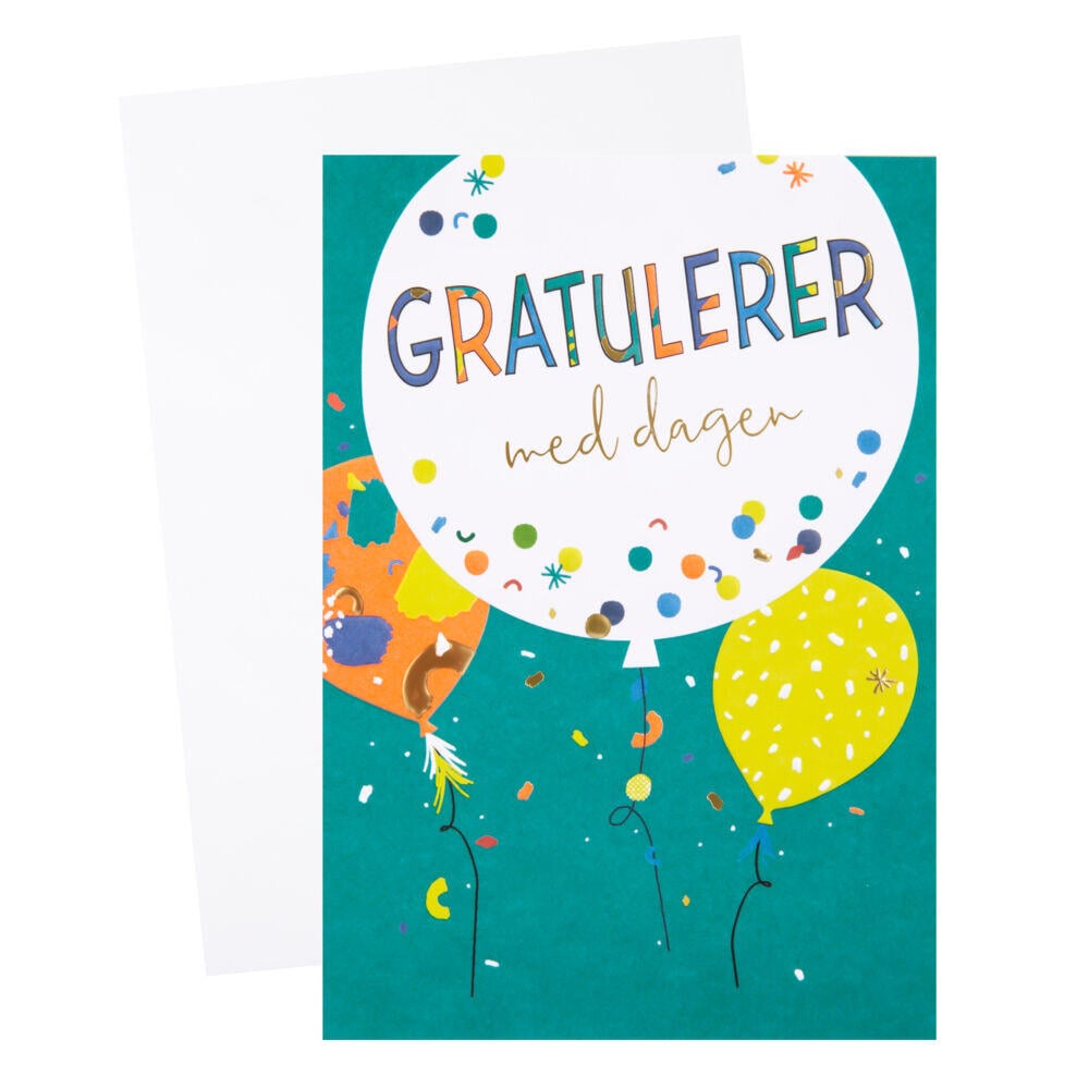 Kort Gratulerer med dagen