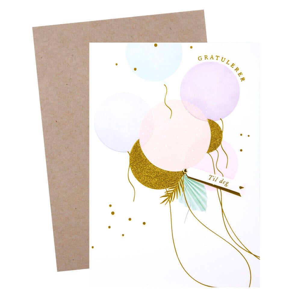 Kort Gratulerer med dagen