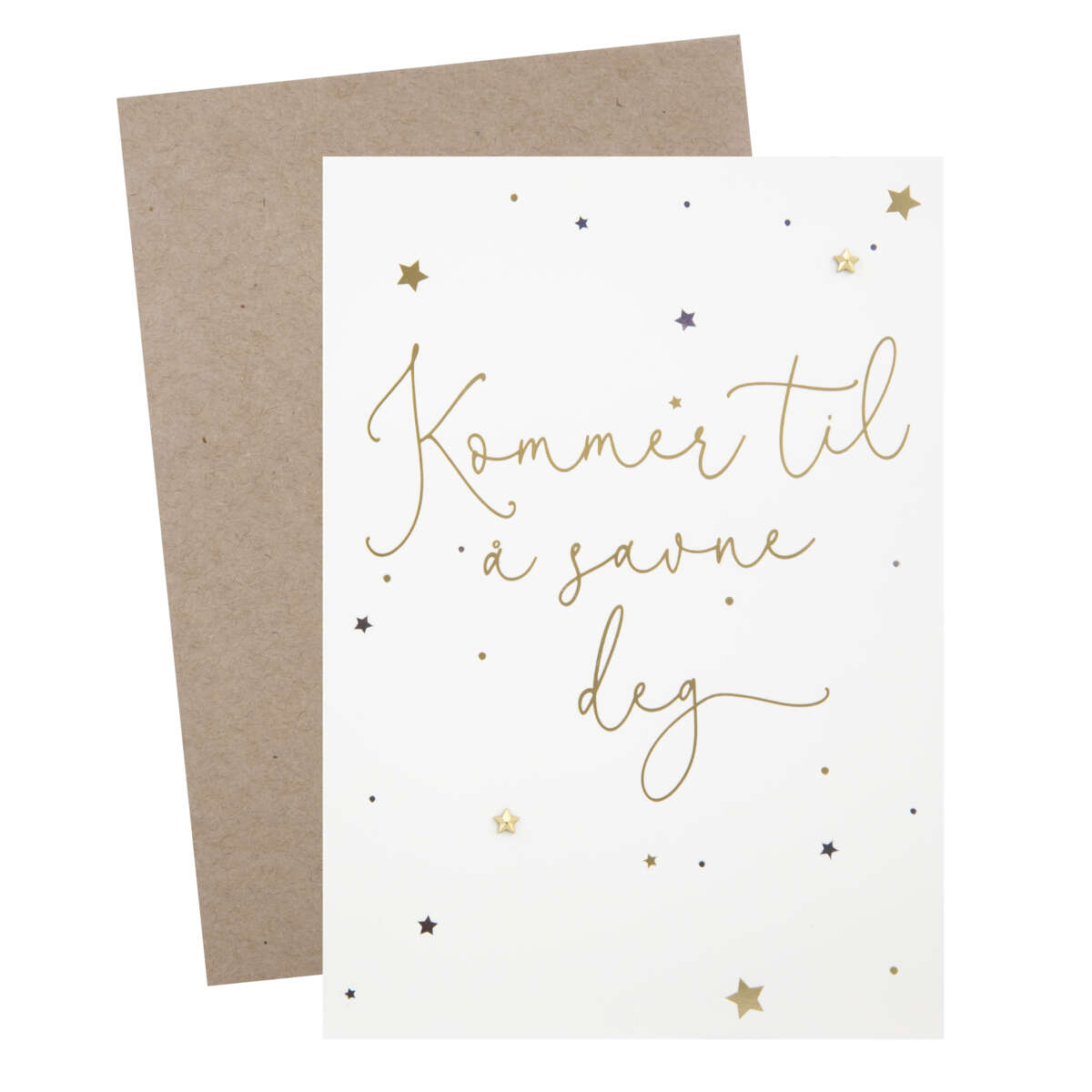 Kort Kommer til å savne deg