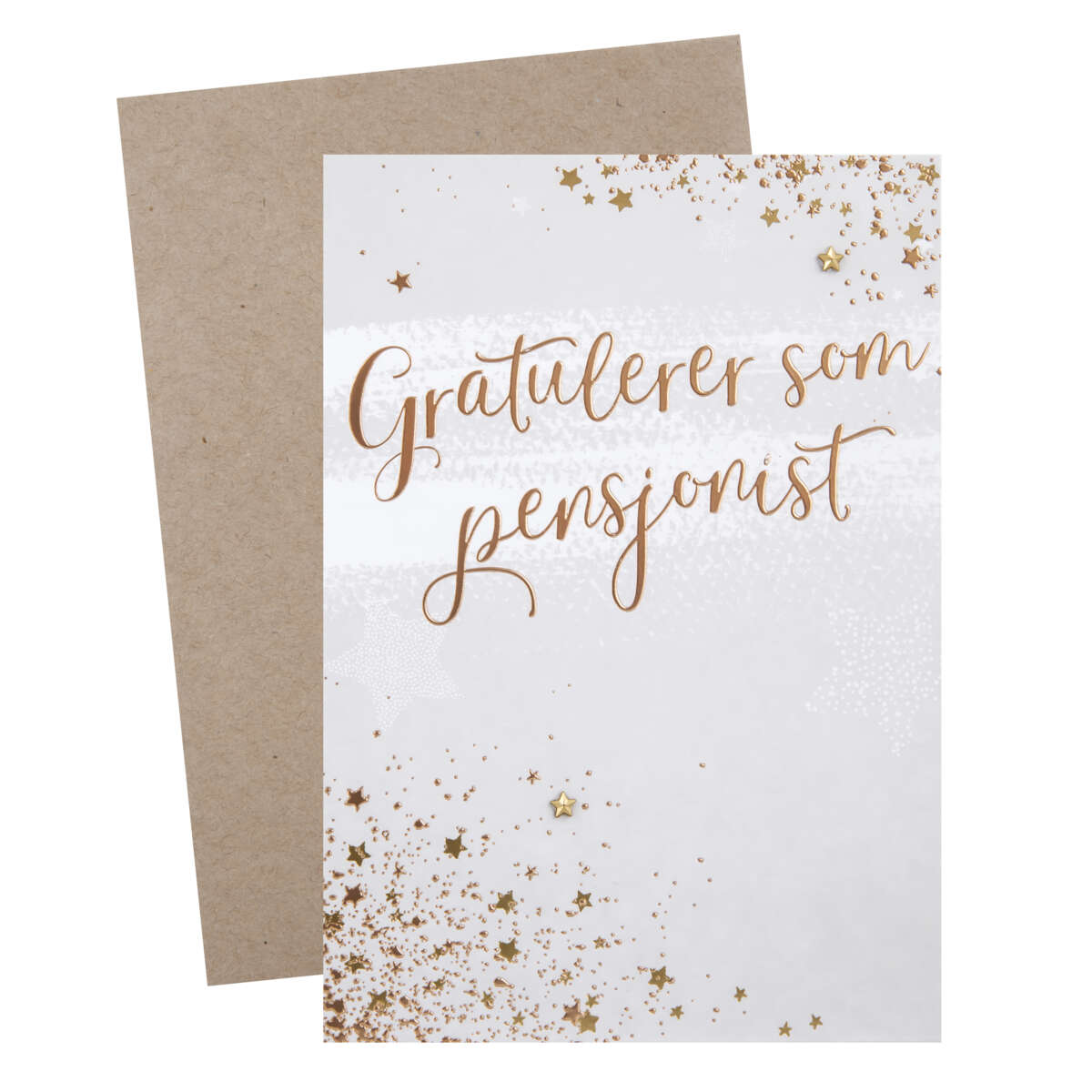 Kort Gratulerer pensjonist