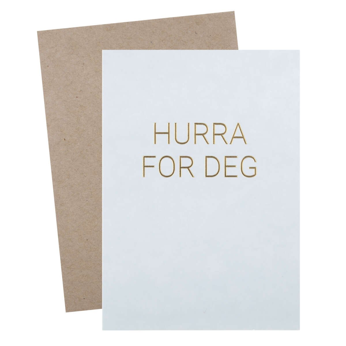 Kort Hurra for deg