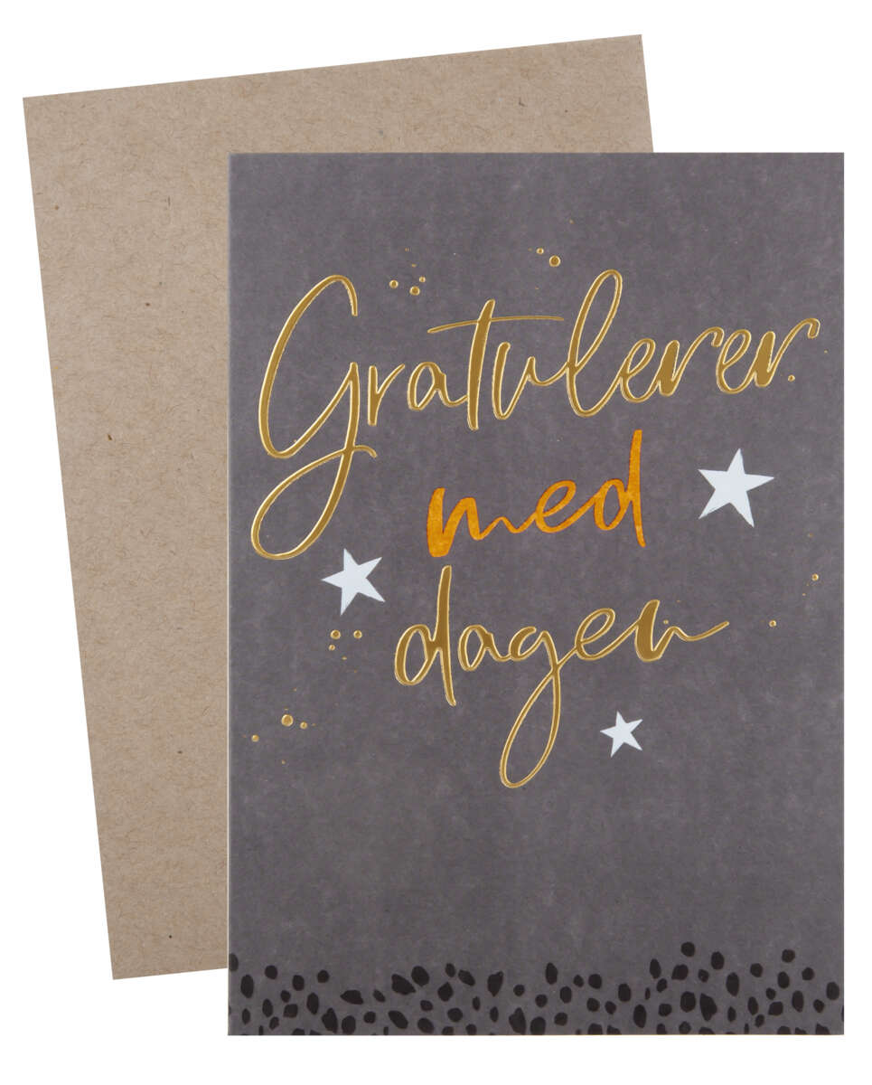Kort Gratulerer med dagen