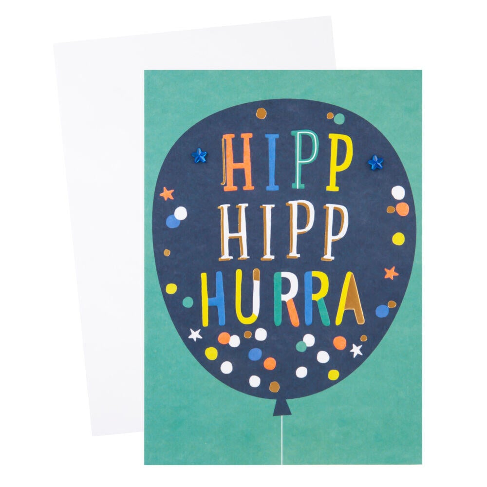 Kort Hipp Hipp Hurra