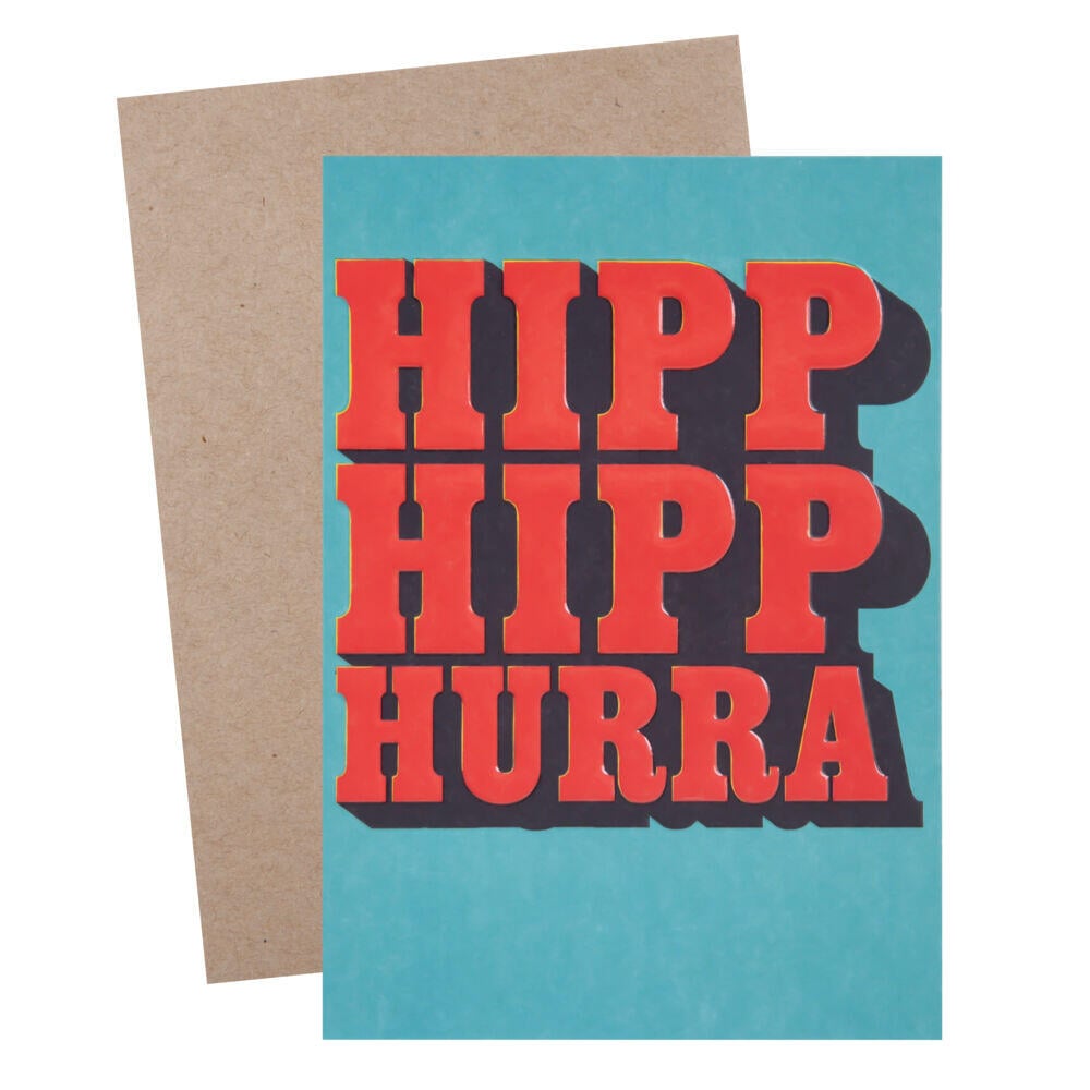 Kort Hipp Hipp Hurra