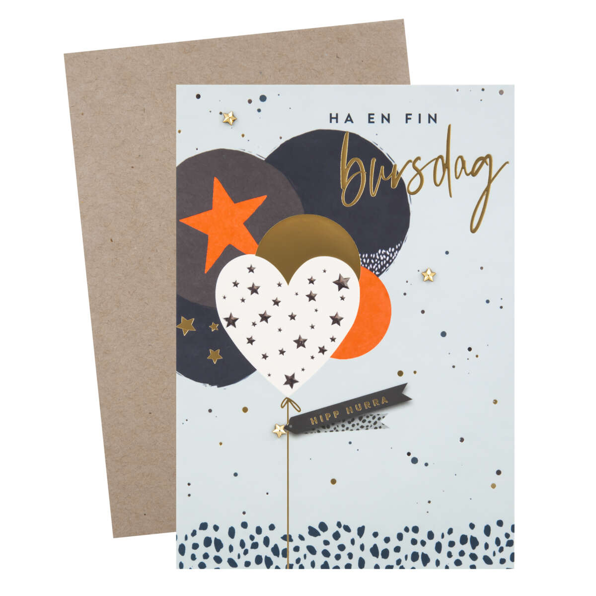 kort Ha en fin bursdag