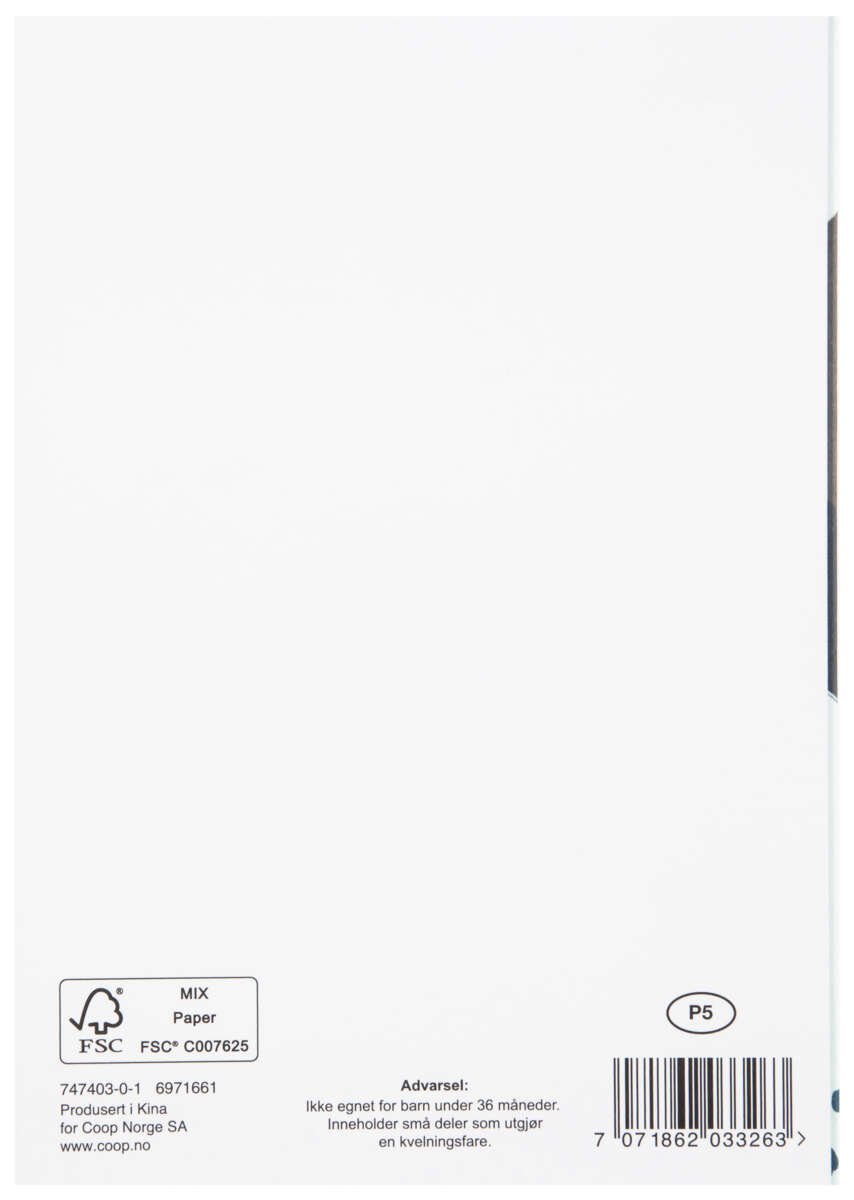 kort Ha en fin bursdag