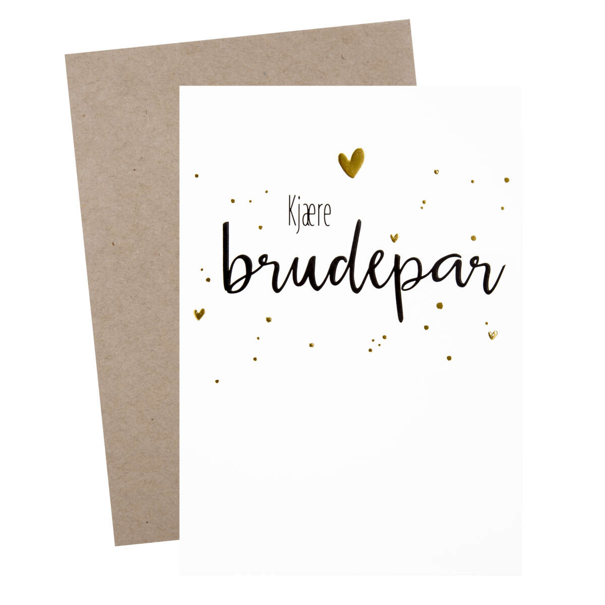 Kort Kjære brudepar