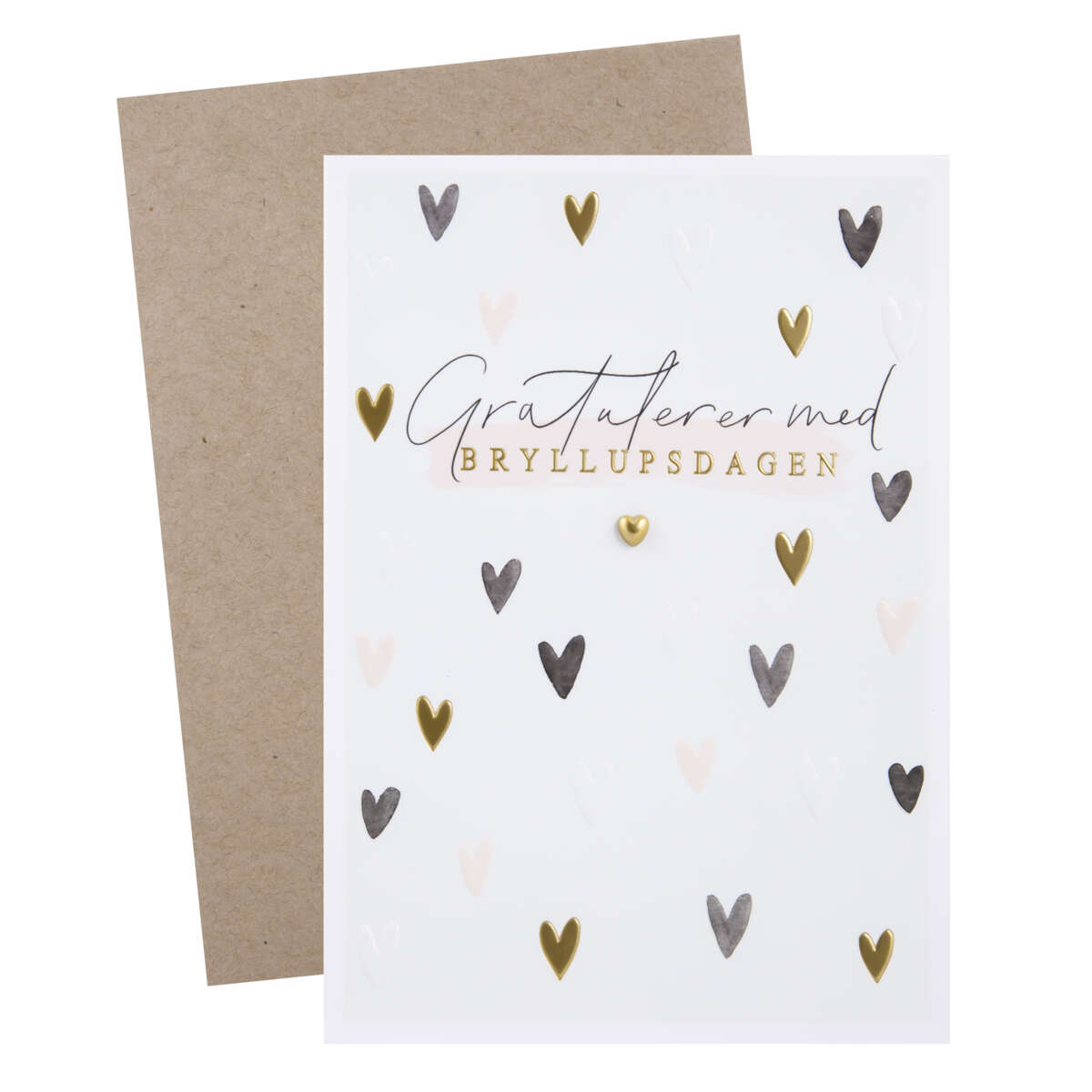 Kort Gratulerer med bryllupsdagen