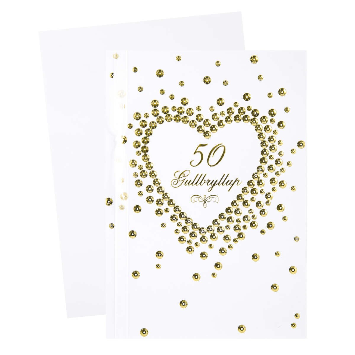 Kort 50 år Gullbryllup