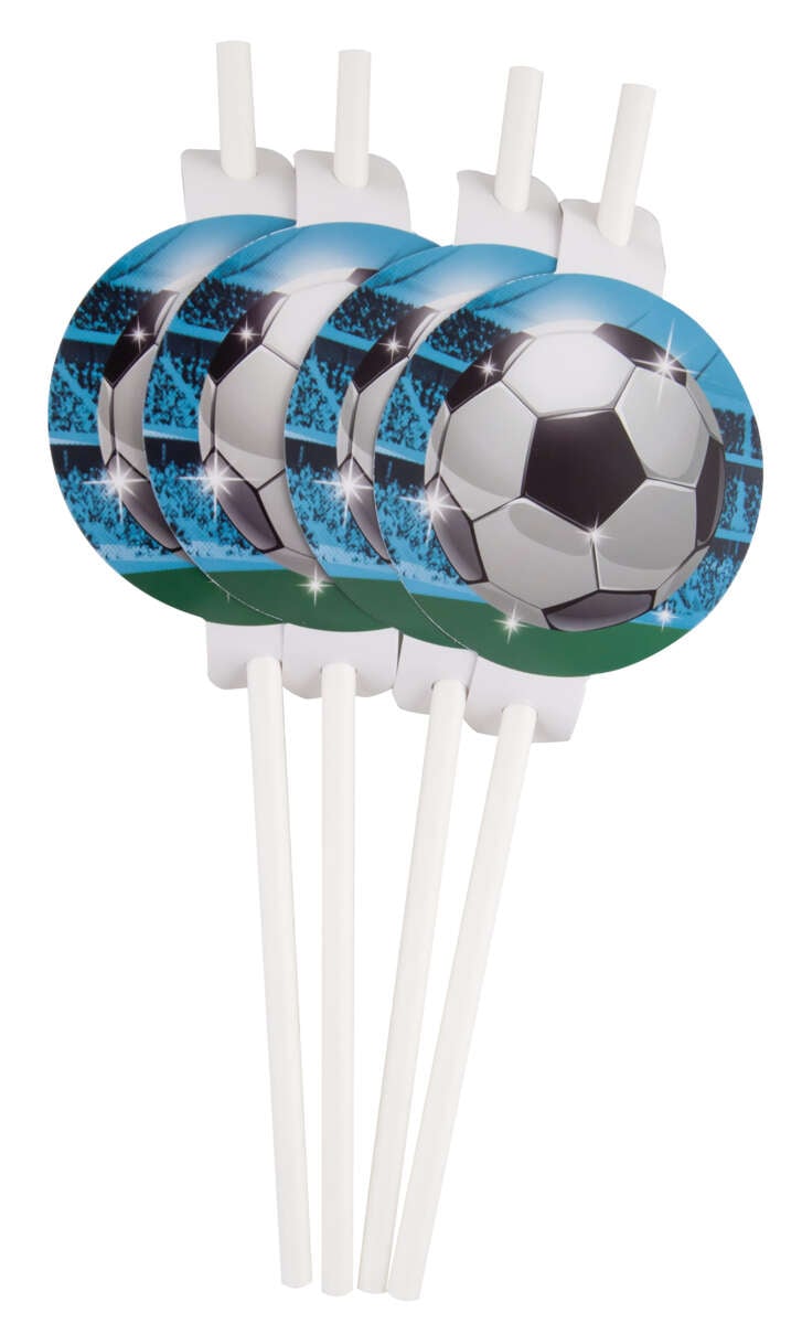 Sugerør Fotball 4pk