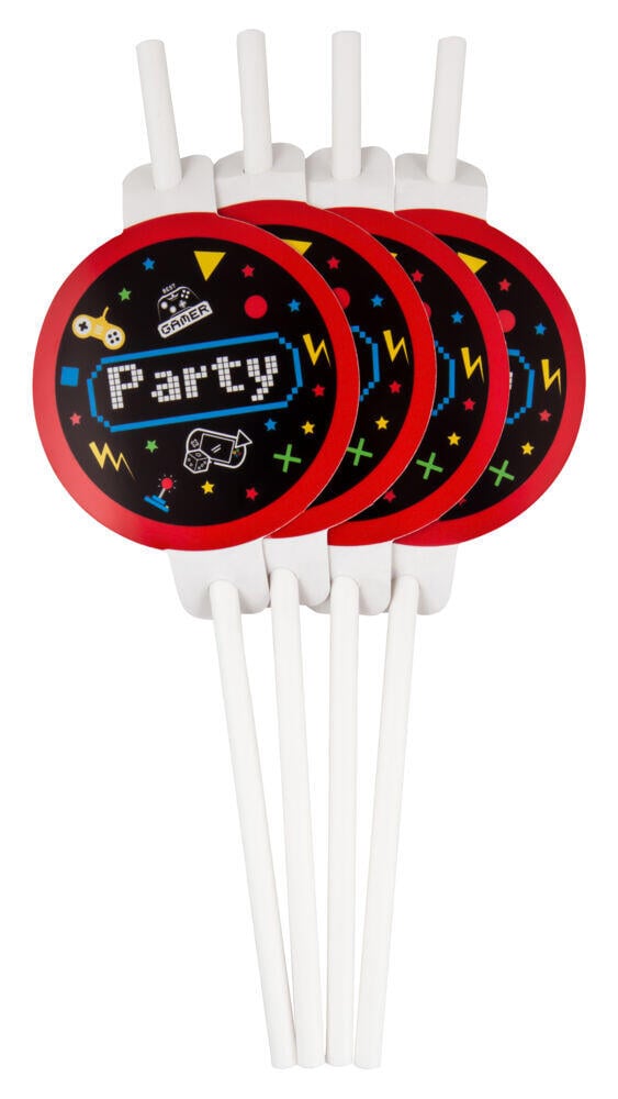 Sugerør Gaming 4pk