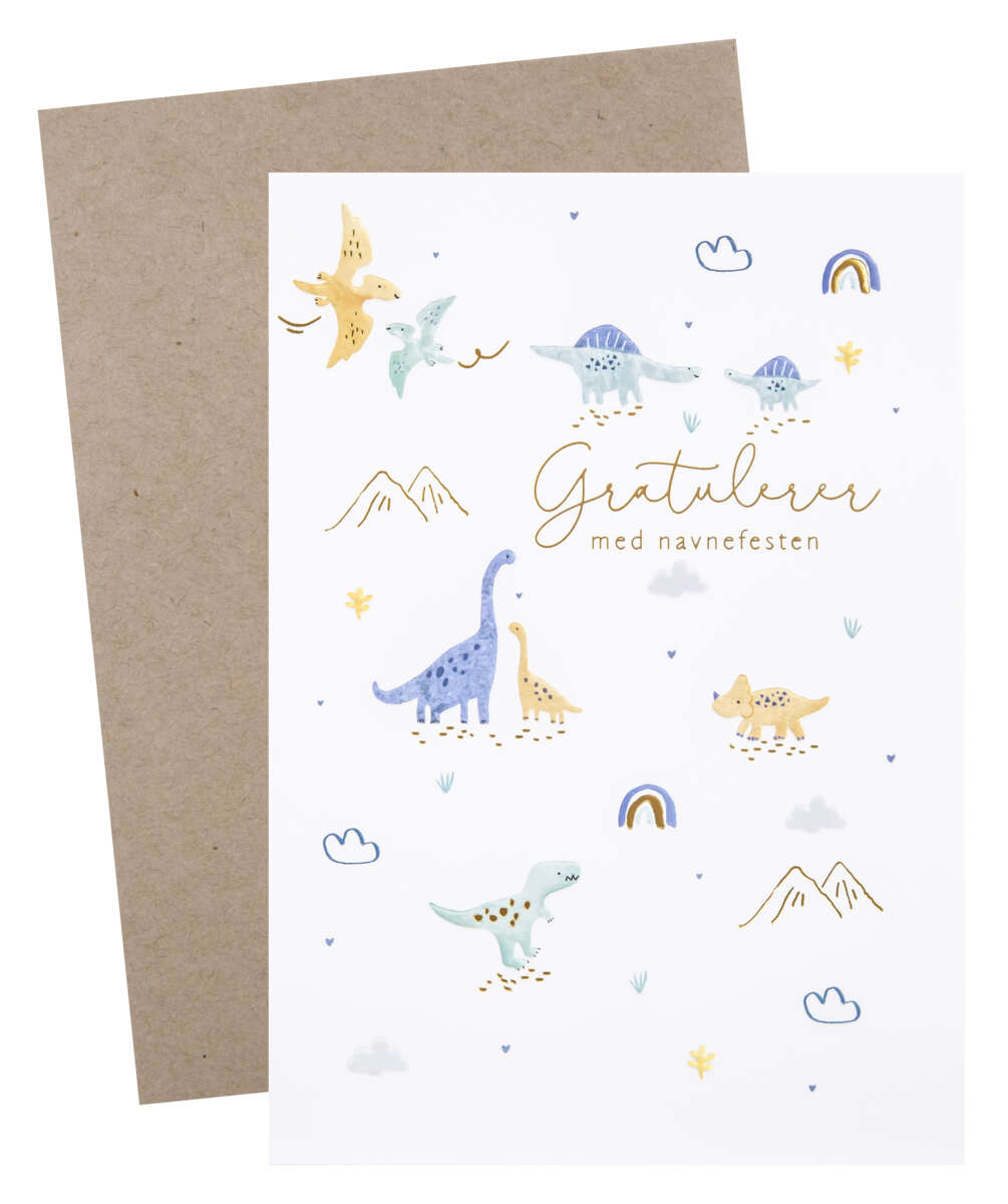Kort Gratulerer med navnefesten