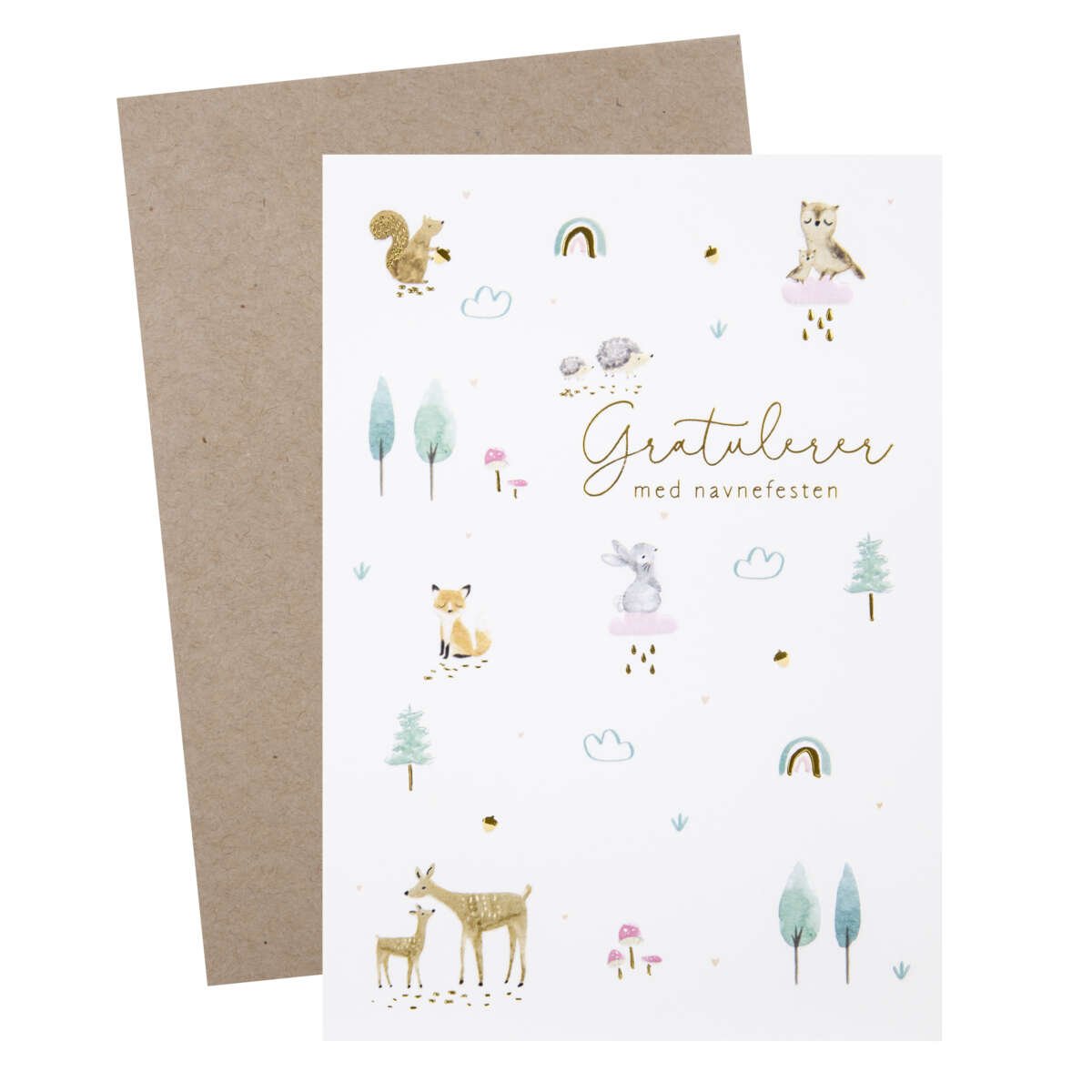 Kort Gratulerer med navnefesten