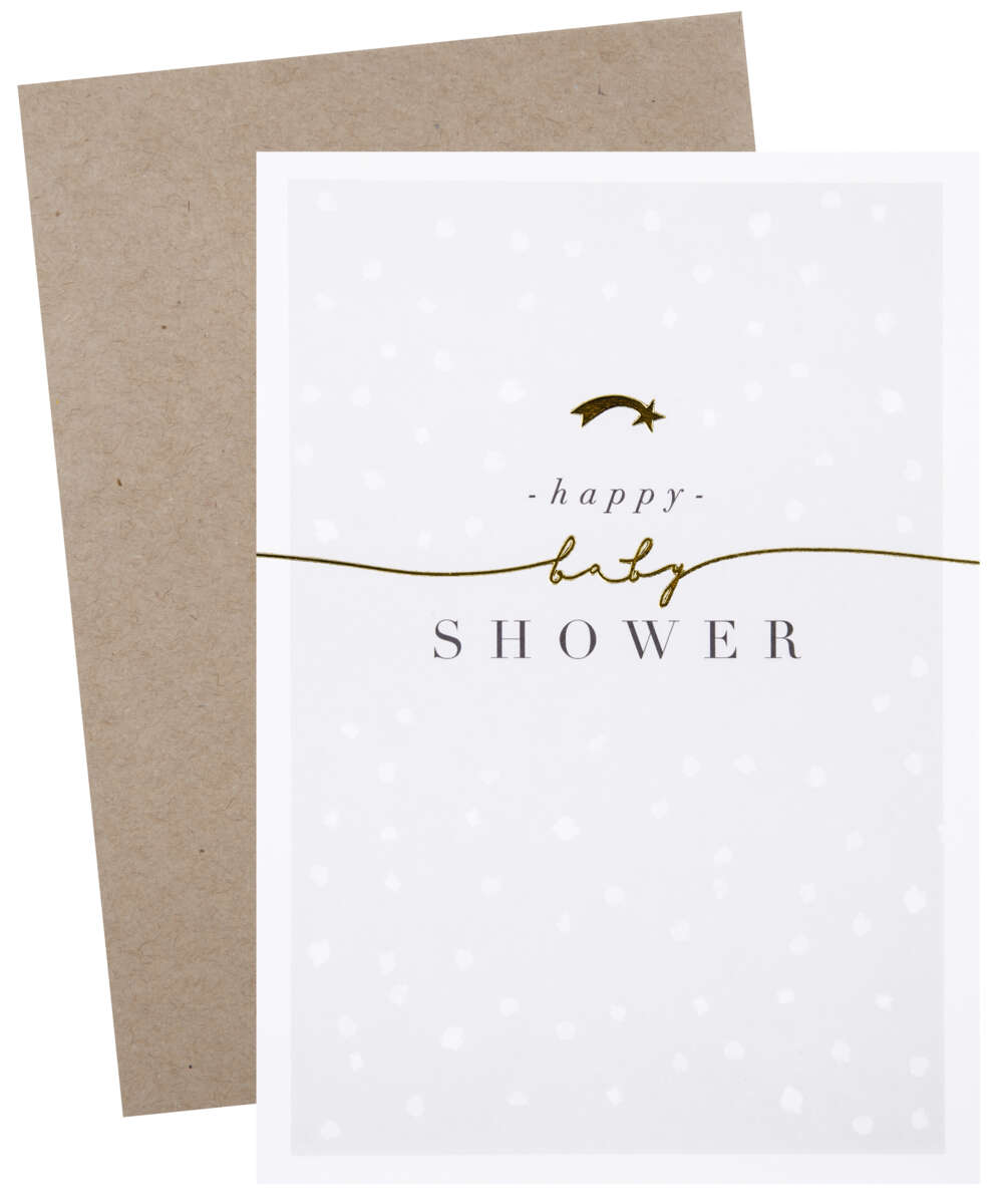 Kort Happy babyshower