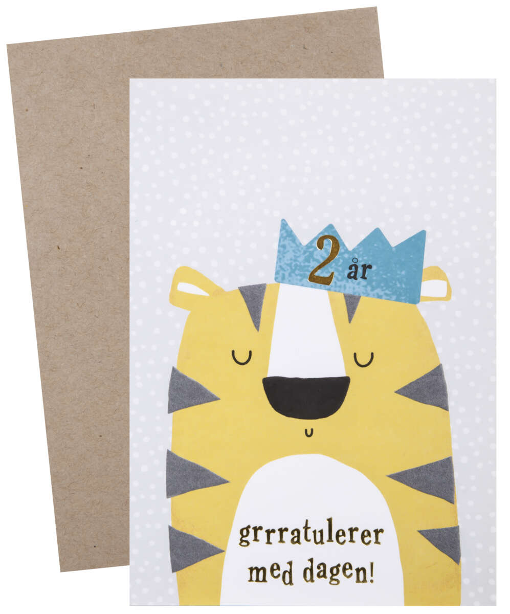 Kort 2 år Tiger