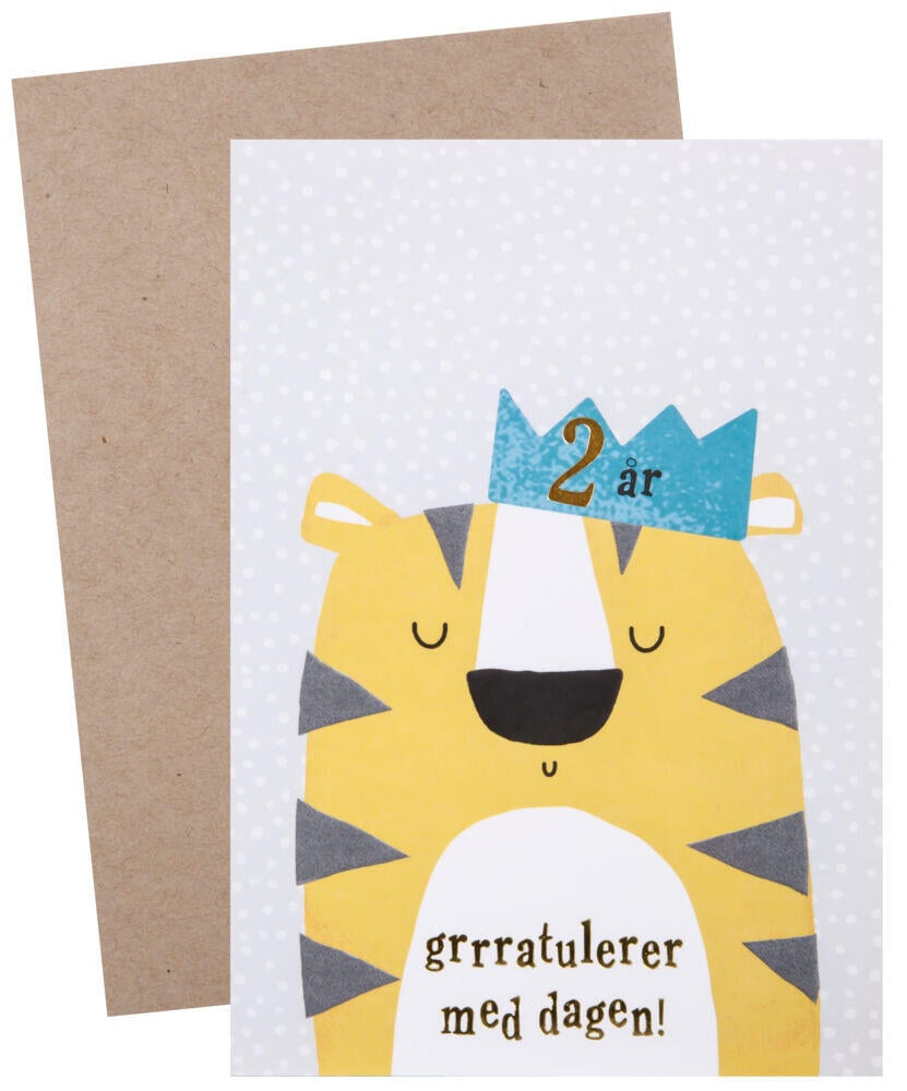 Kort 2 år Tiger