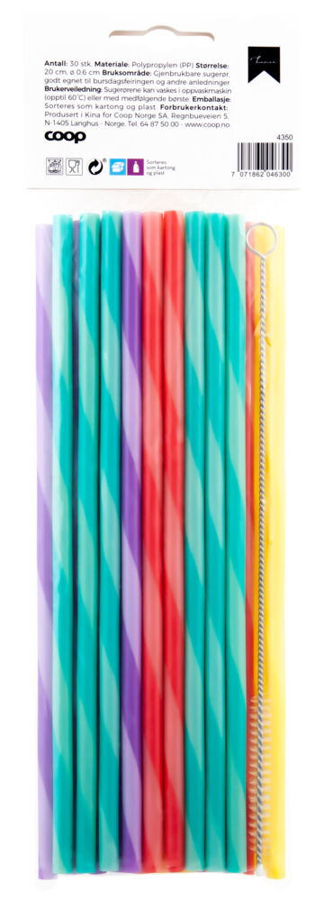 Sugerør 30pk