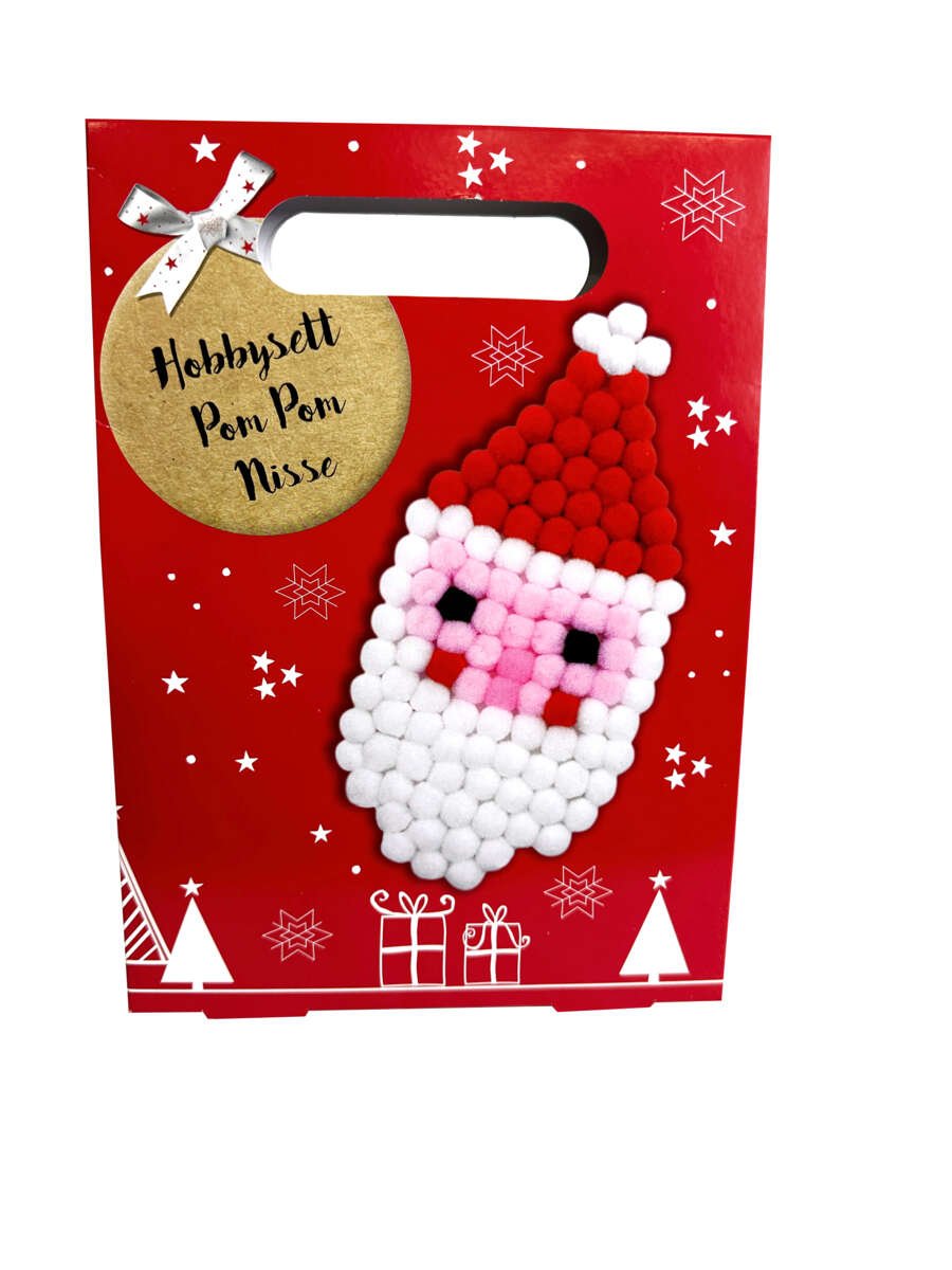 PomPom nisse hobbysett