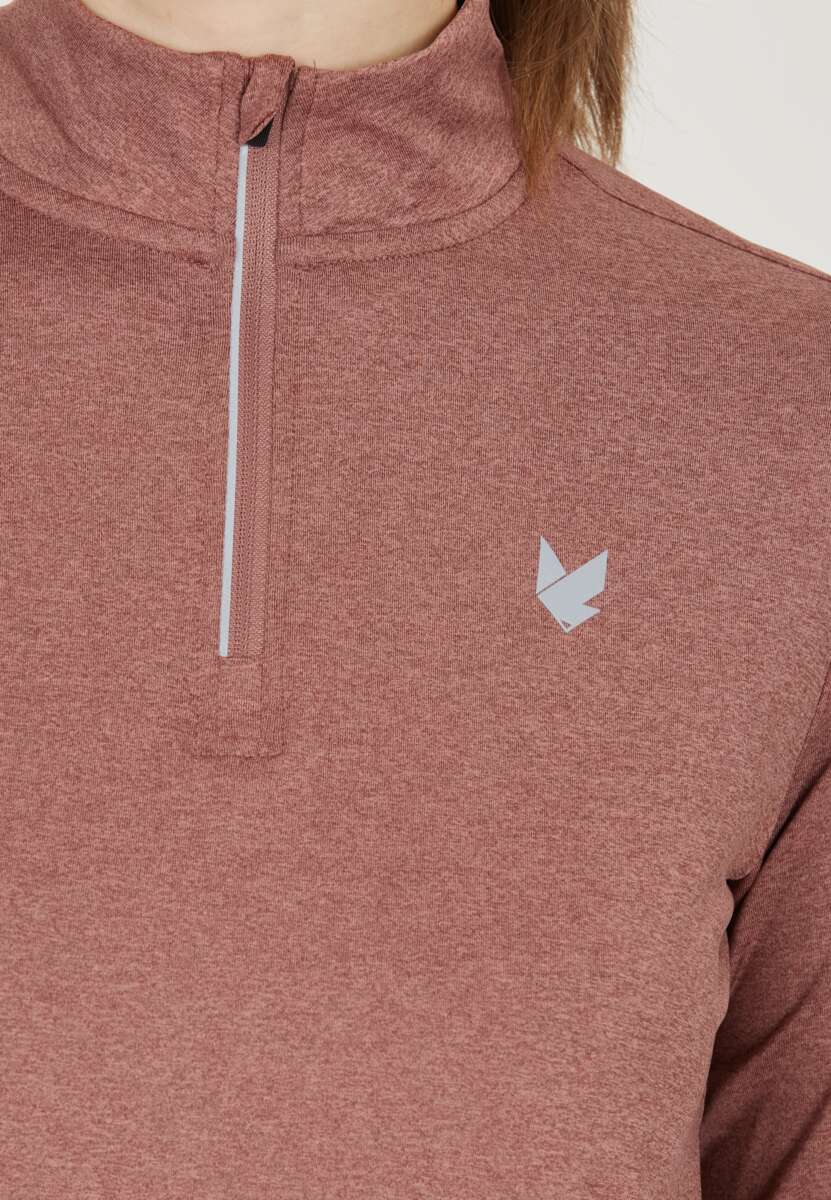 Northpeak Therese 1/2 zip treningsgenser dame