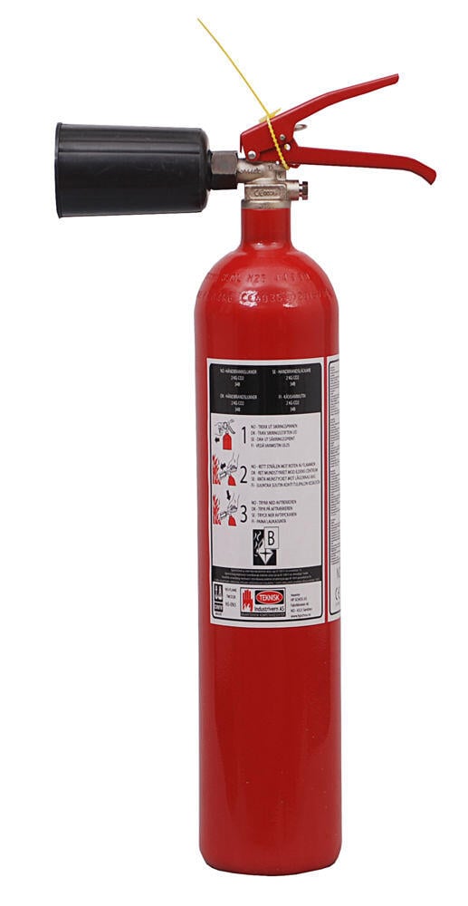 Brannslukker TMCD2B kullsyre/CO2 2kg