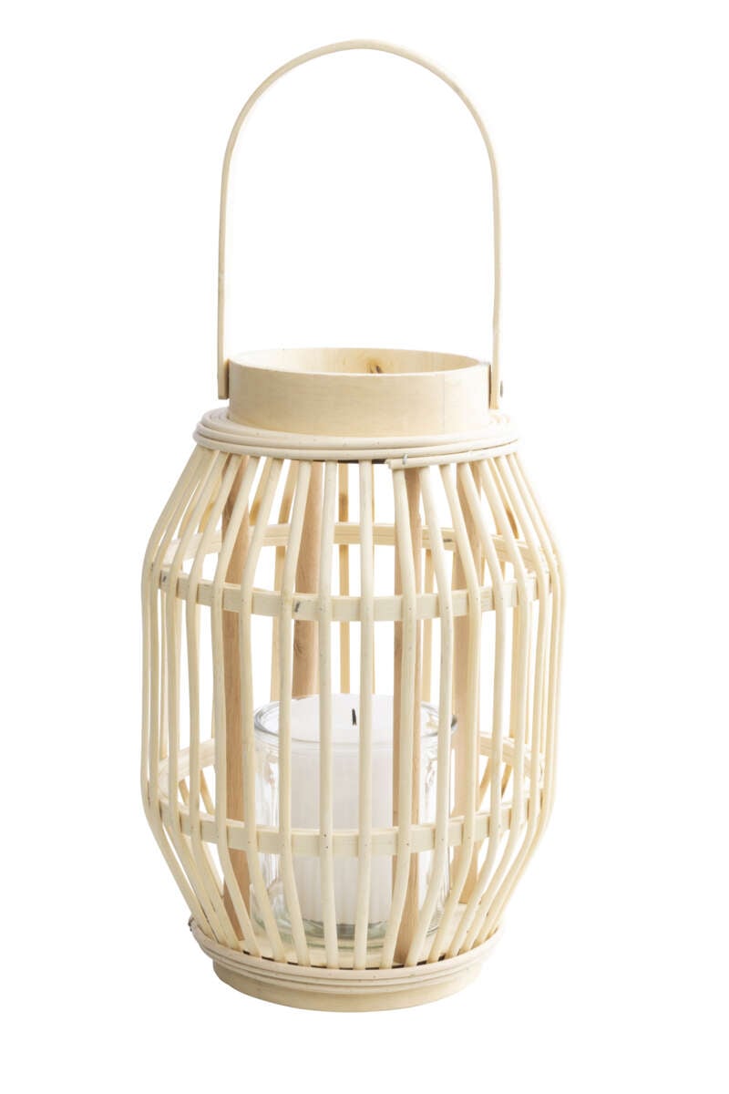 Henni rattan lanterne